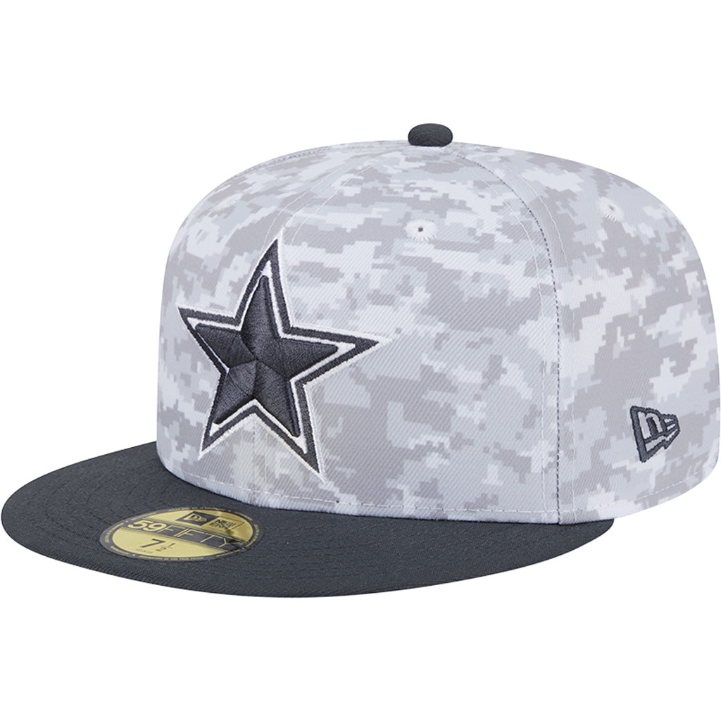 NFL Dallas Cowboys New Era 2024 Salute to Service 59FIFTY Fitted Hat