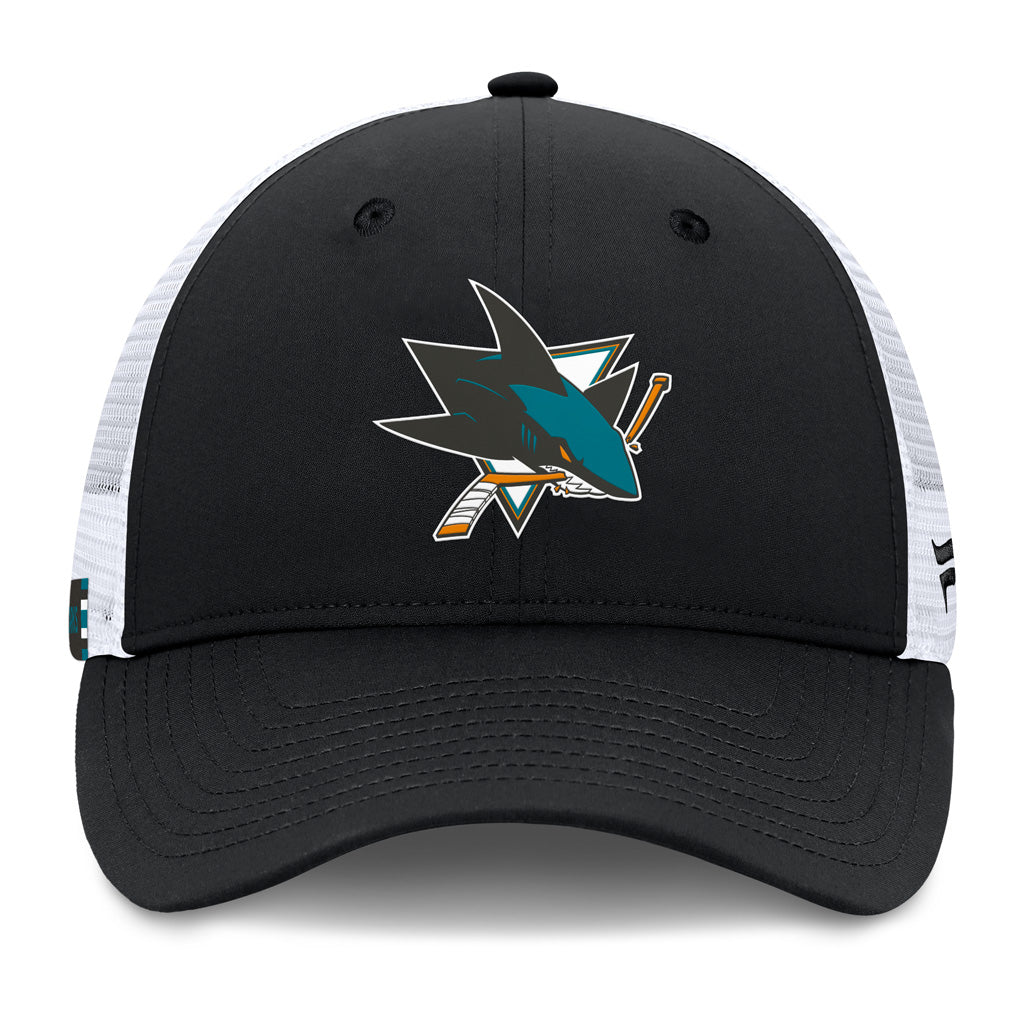 NHL San Jose Sharks Fanatics Authentic Pro Tucker Snapack Hat