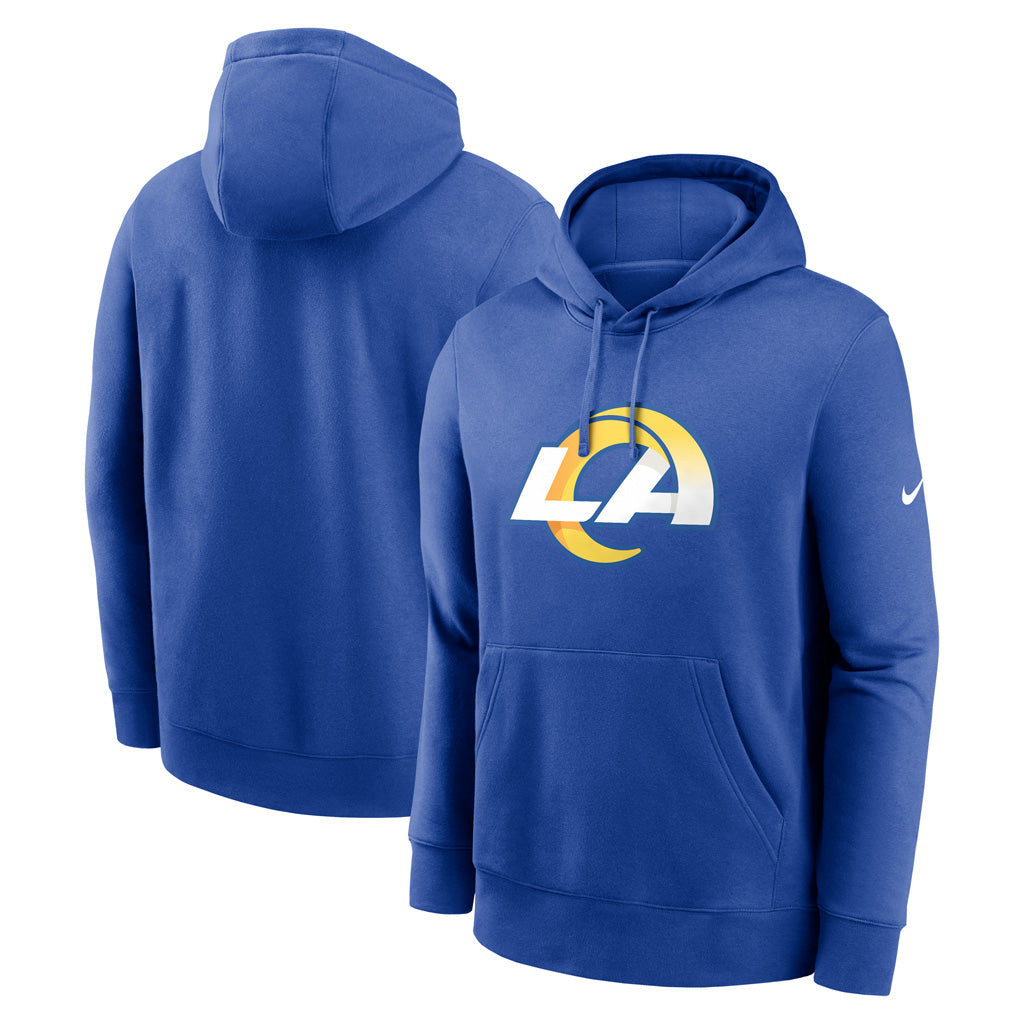 NFL Los Angeles Rams Nike Club Logo Pullover Hoodie