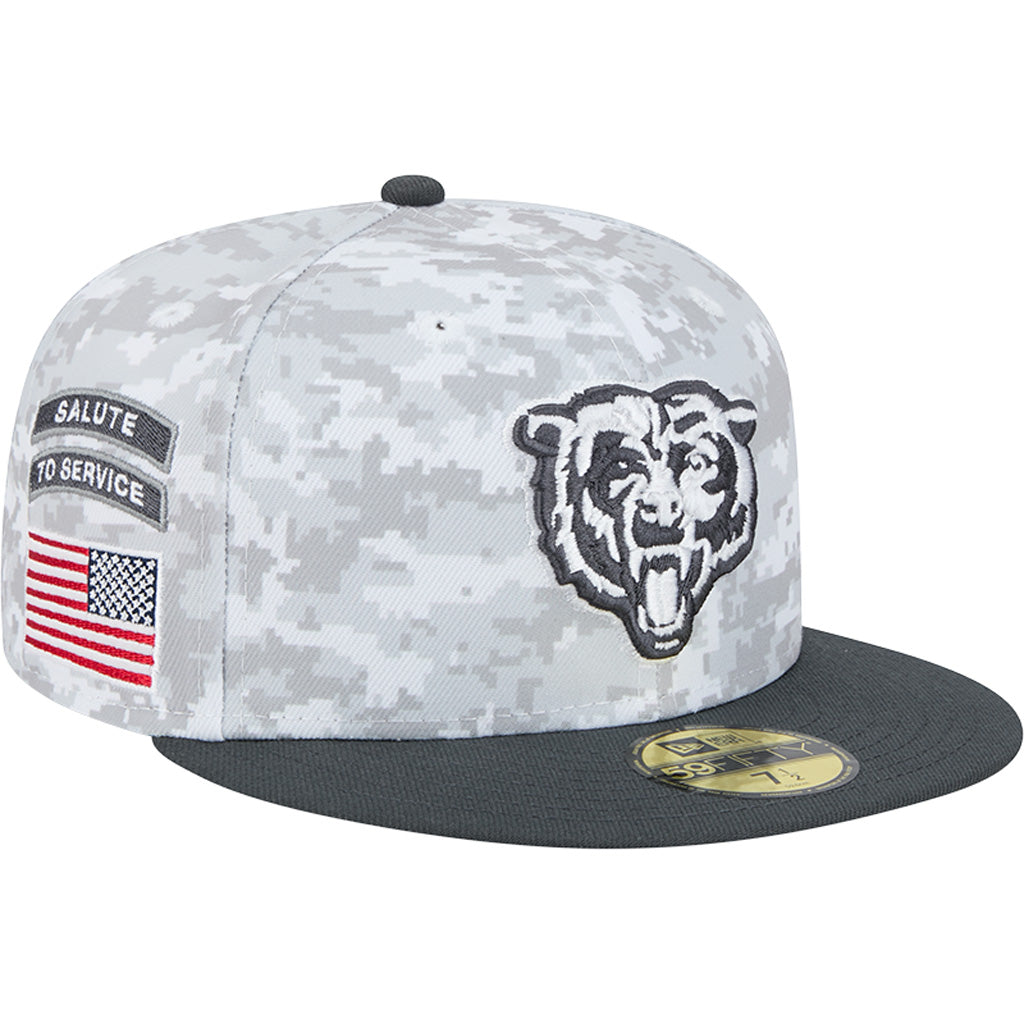 NFL Chicago Bears New Era 2024 Salute to Service 59FIFTY Fitted Hat