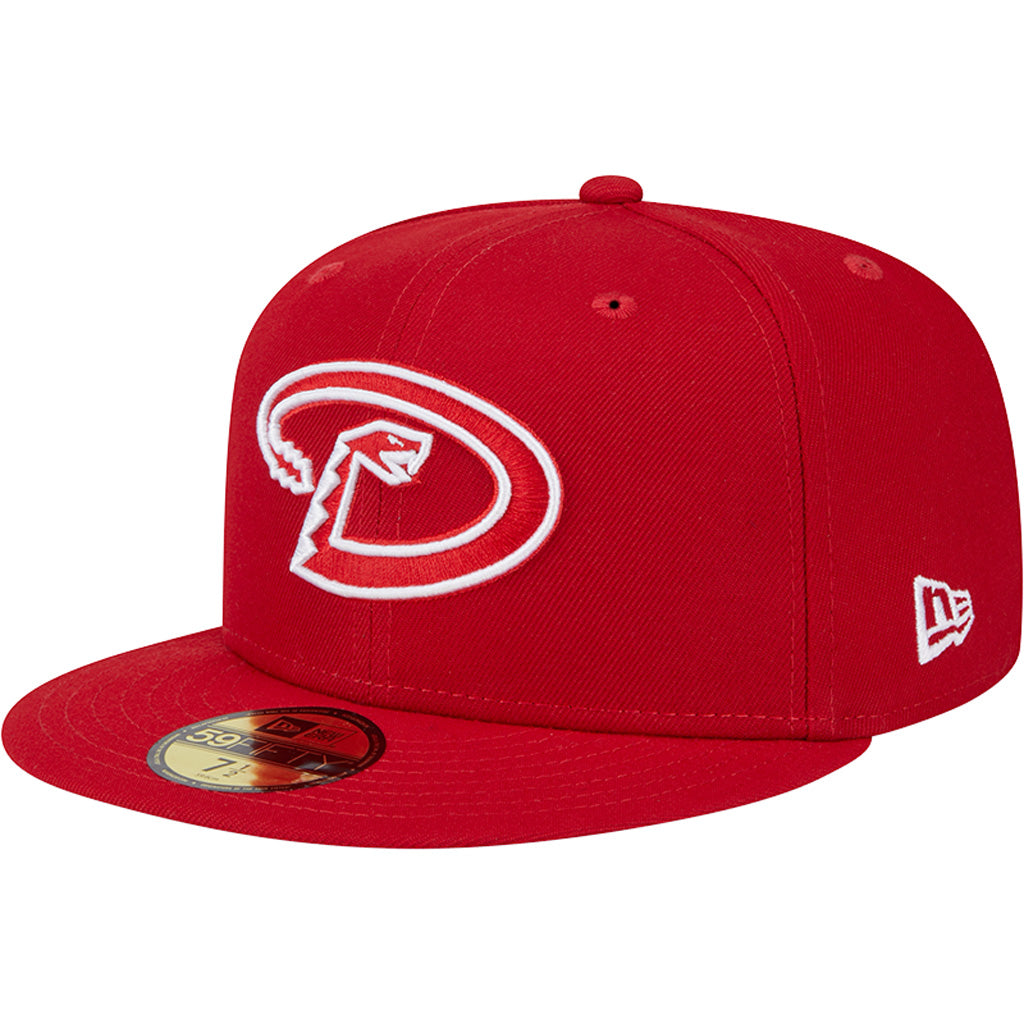 MLB Arizona Diamondbacks New Era Scarlet Side Patch 59FIFTY Hat