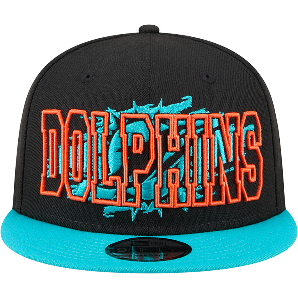 NFL Miami Dolphins New Era Splatter 9FIFTY Snapback Hat