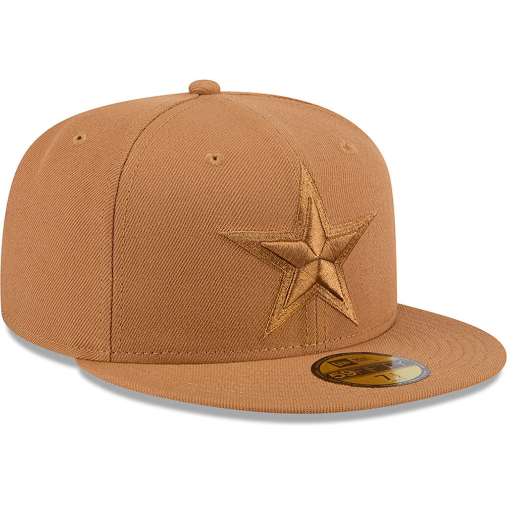 NFL Dallas Cowboys New Era Bronze Color Pack 59FIFTY Fitted Hat