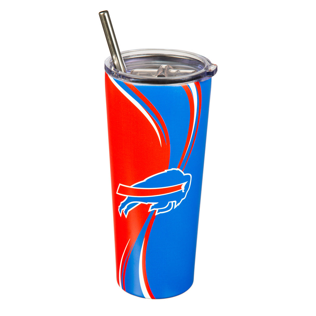 NFL Buffalo Bills Evergreen 20oz Steel Tumbler