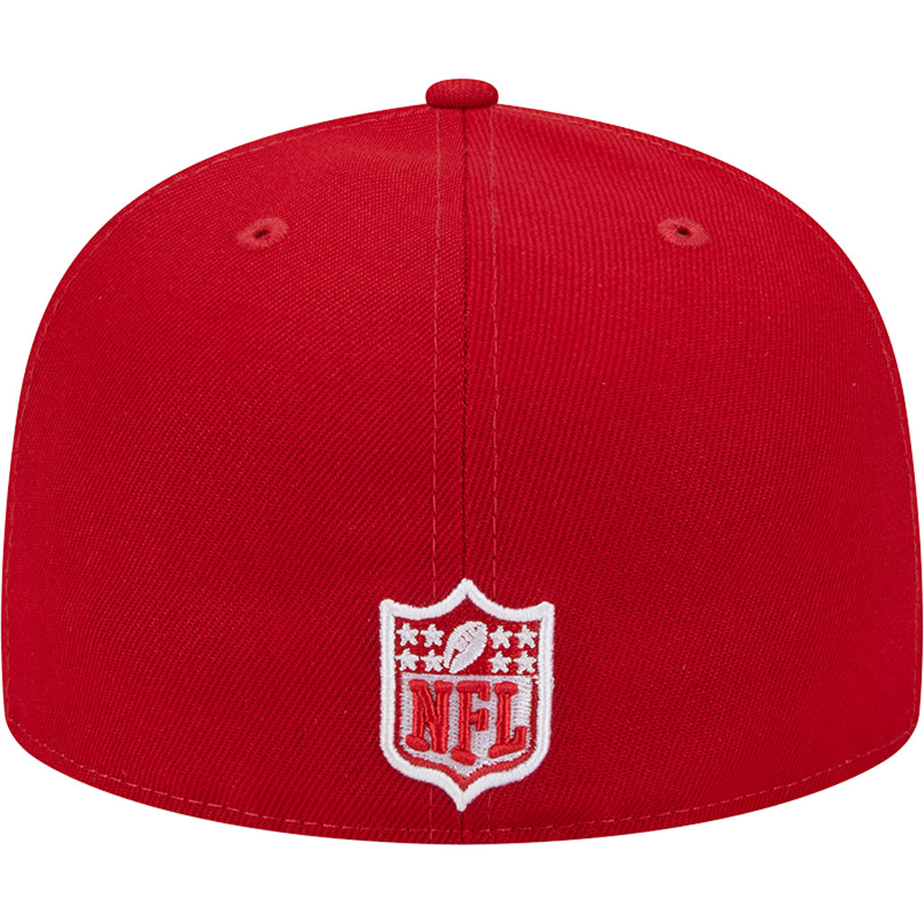 NFL Arizona Cardinals New Era Scarlet Side Patch 59FIFTY Hat