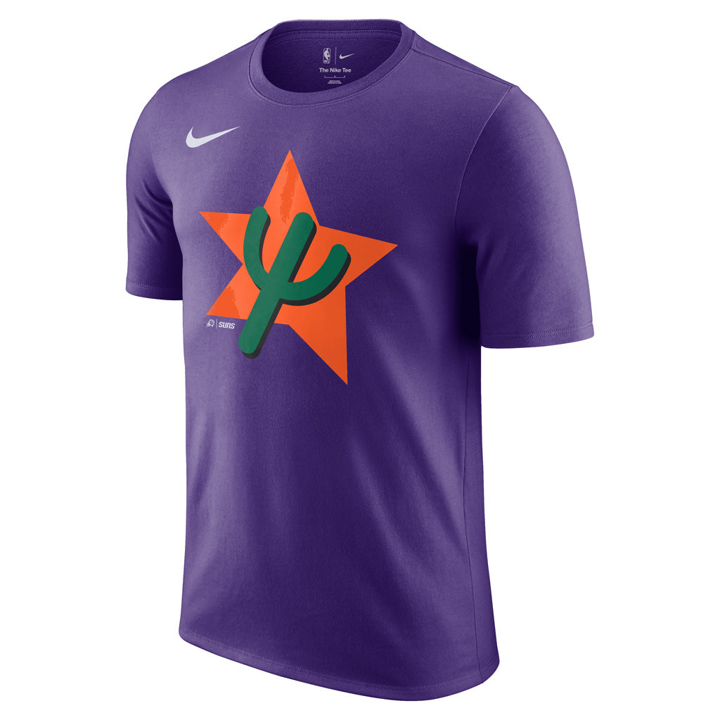 NBA Phoenix Suns Nike 2024/25 City Edition Logo Short Sleeve T-Shirt