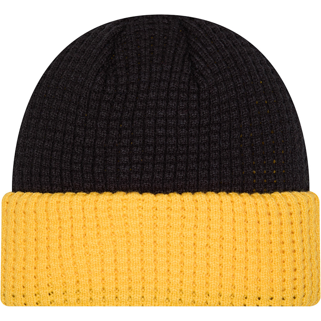 NFL Pittsburgh Steelers New Era Waffled Knit Hat