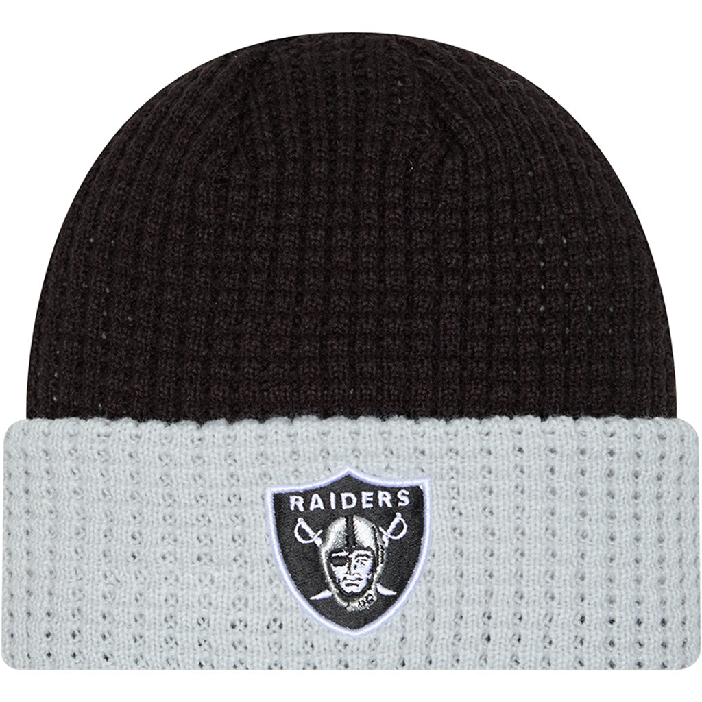 NFL Las Vegas Raiders New Era Waffled Knit Hat