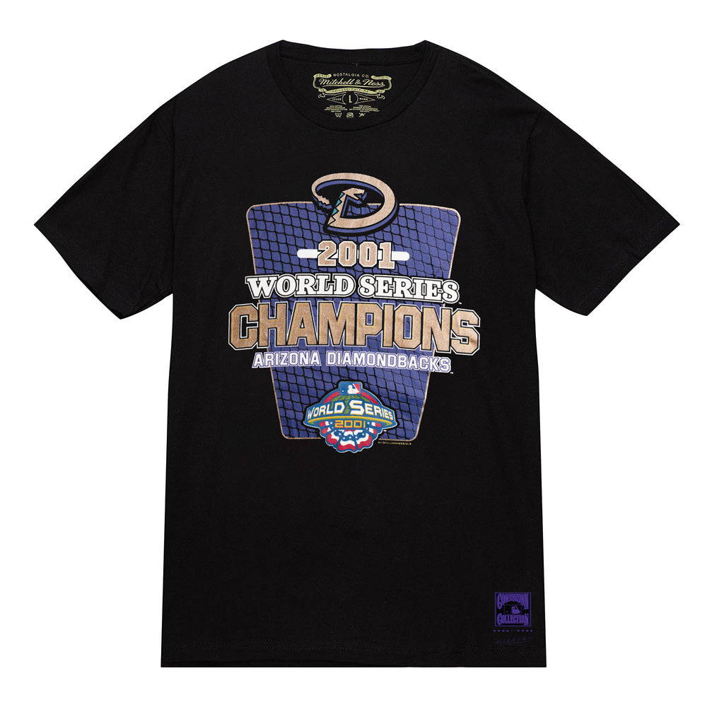 MLB Arizona Diamondbacks Mitchell &amp; Ness 2001 World Series Tee