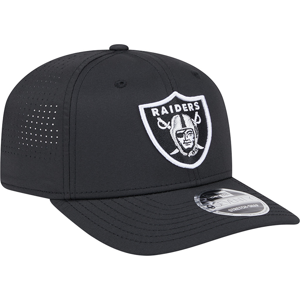 NFL Las Vegas Raiders New Era Perform 9SEVENTY Stretch Snapback Hat