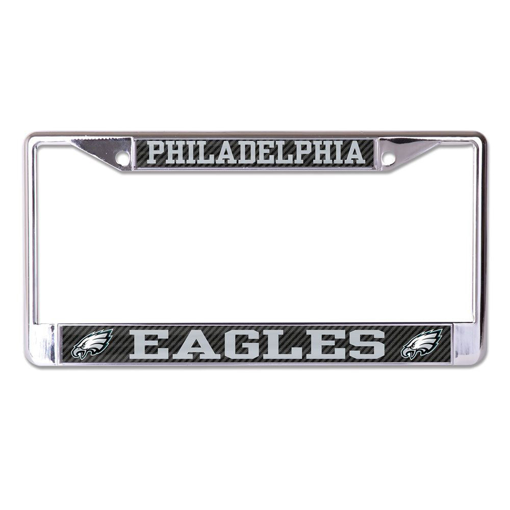 NFL Philadelphia Eagles WinCraft Carbon License Plate Frame