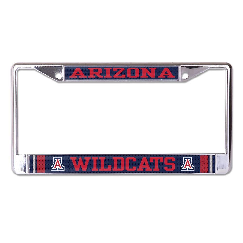 NCAA Arizona Wildcats WinCraft Jersey License Plate Frame