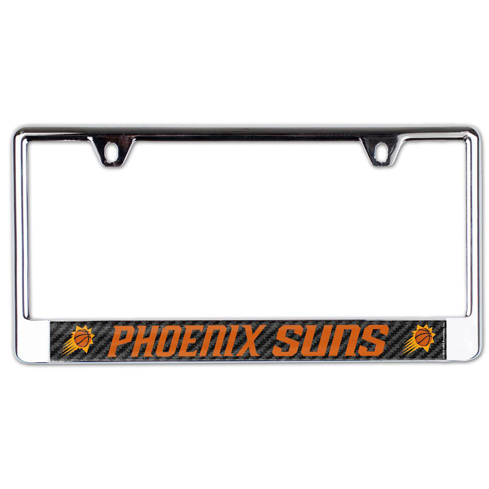 NBA Phoenix Suns WinCraft Carbon License Plate Frame