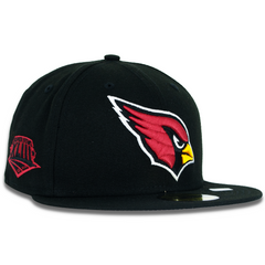 Arizona Cardinals Fitted New Era 59Fifty Super Bowl Patch Chrome