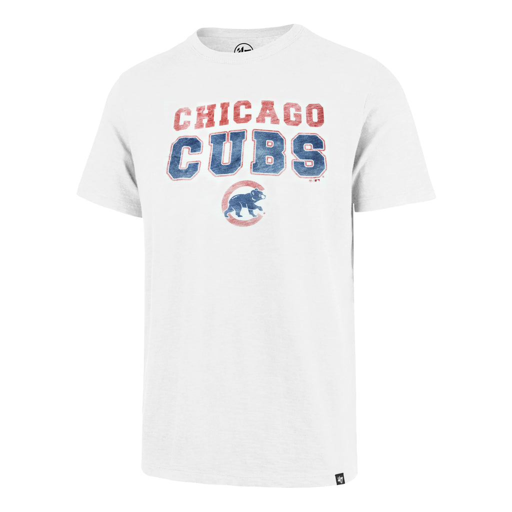 47 Chicago Cubs White Wash Stadium Scrum T-Shirt Small