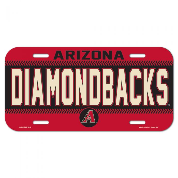 Arizona Diamondbacks WinCraft Chrome Color License Plate Frame