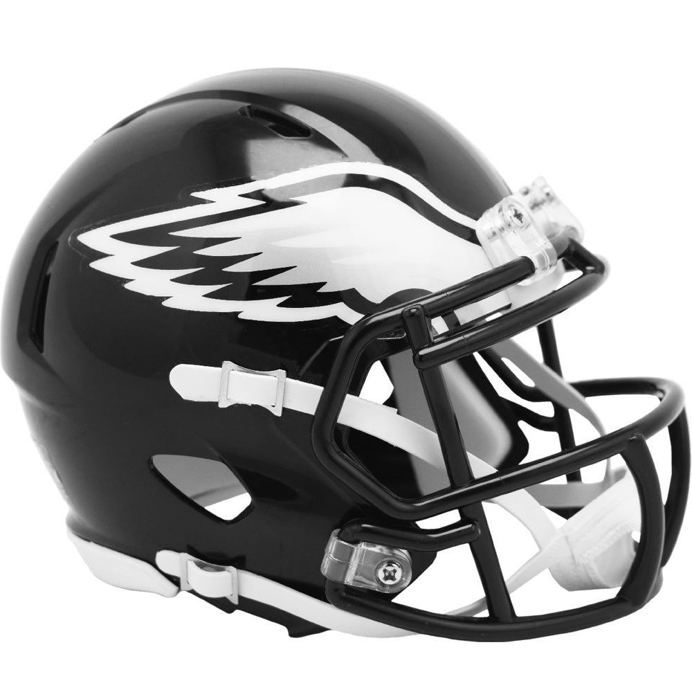 Riddell Los Angeles Rams Flat Black Alternate Speed Mini Football Helmet