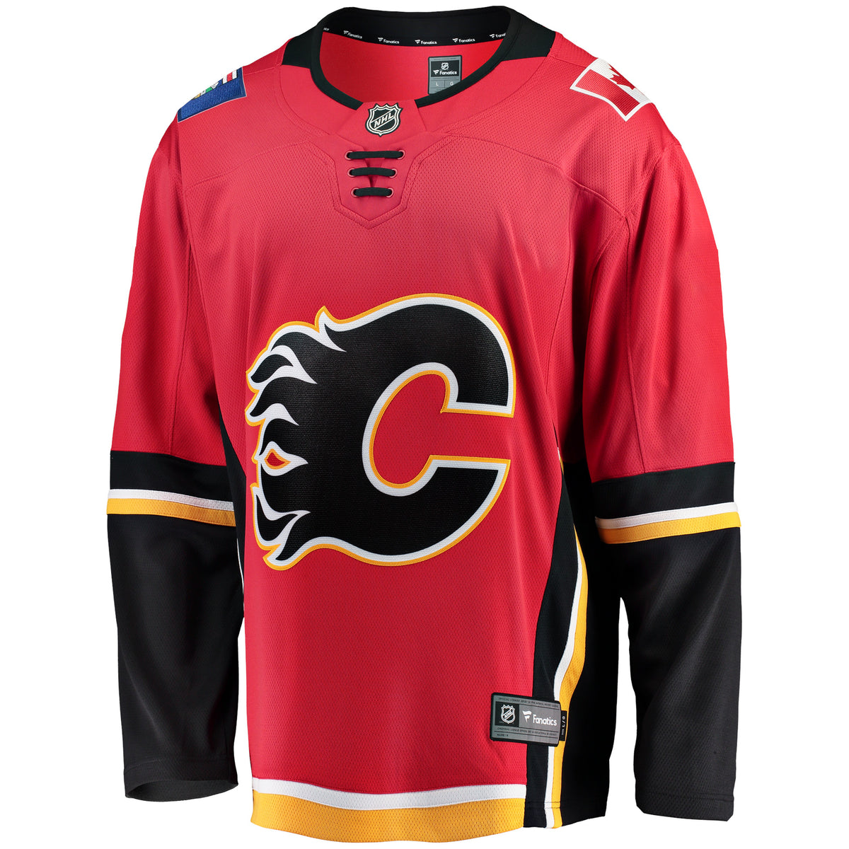 NHL Calgary Flames Fanatics Alternate Breakaway Replica Jersey