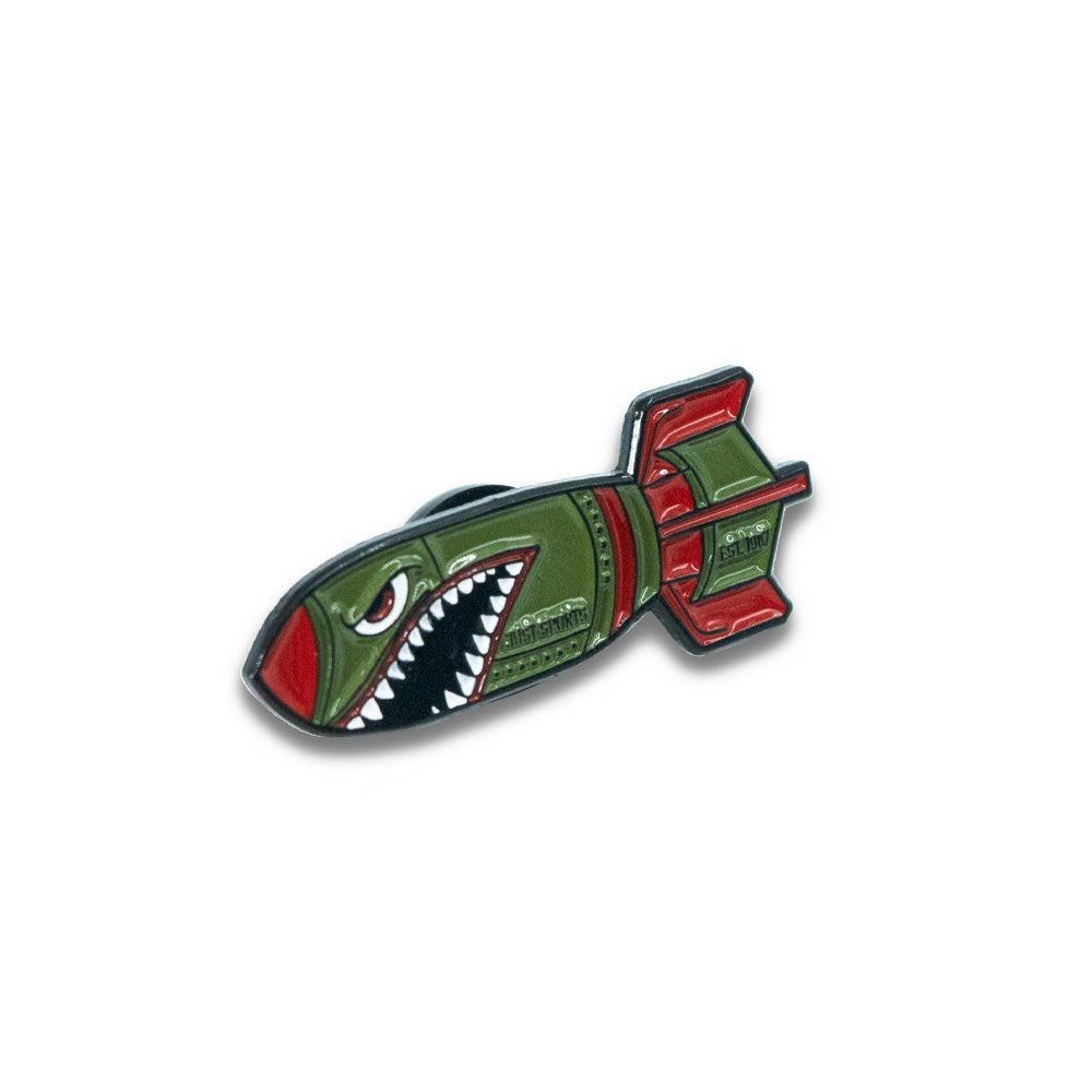 Just Sports Flying Tigers Missile Pin