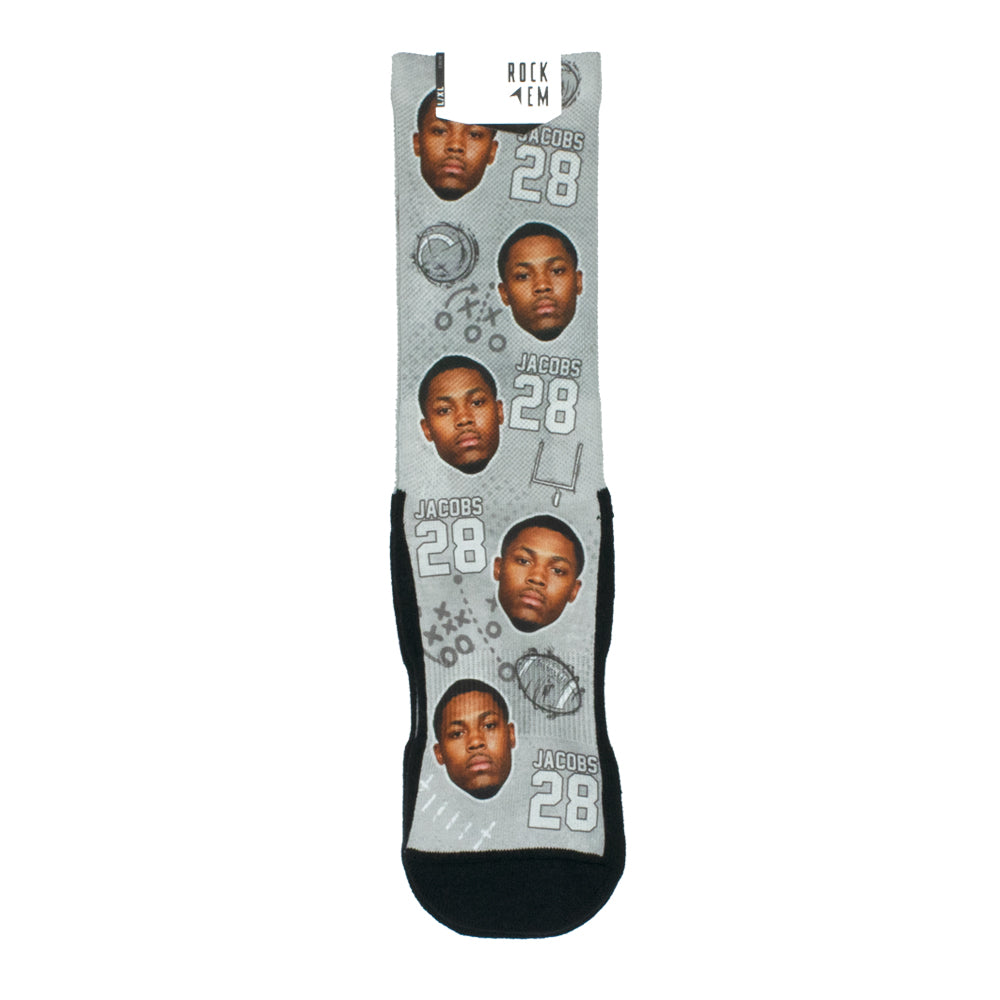 For Bare Feet Las Vegas Raiders MVP Socks