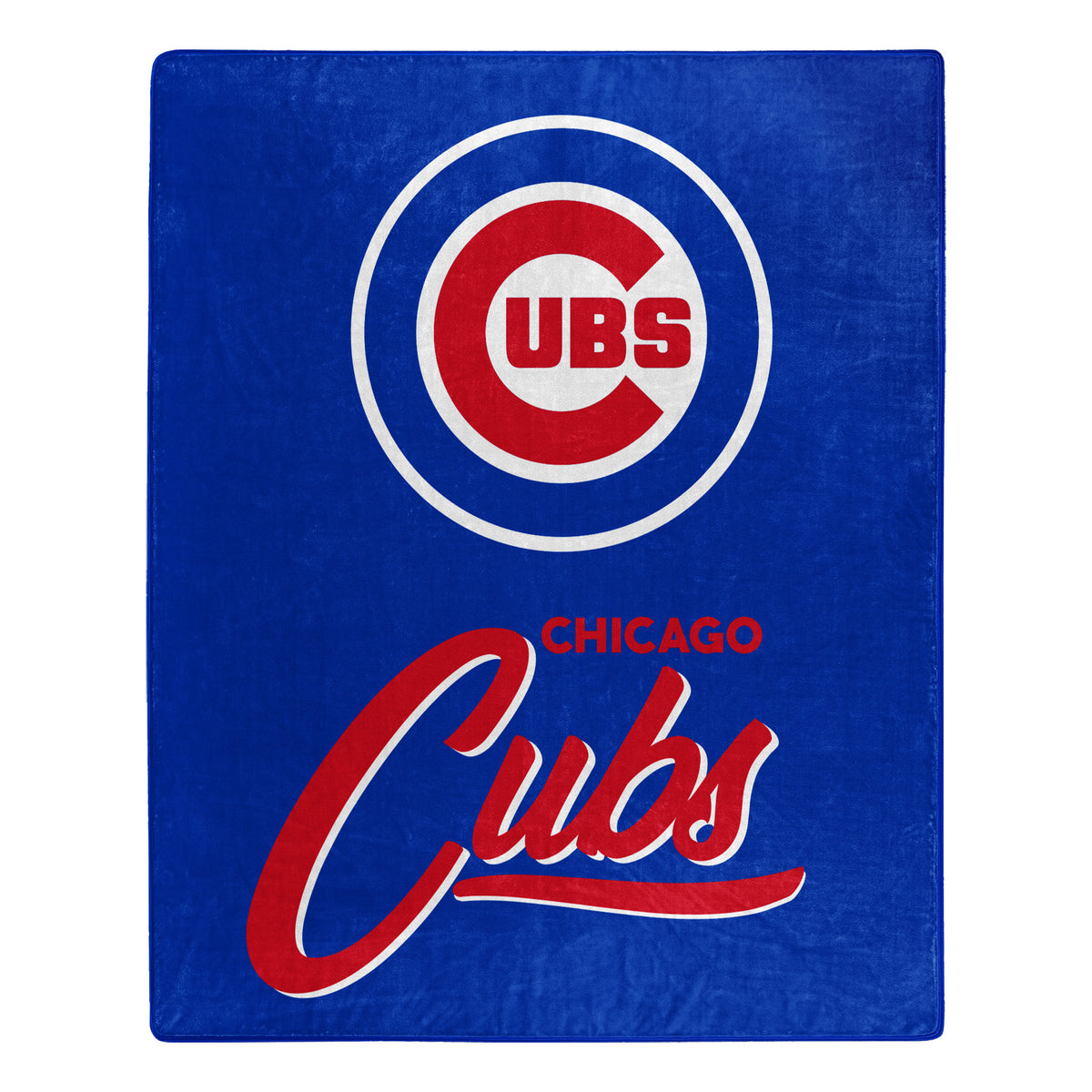 MLB Chicago Cubs Northwest Signature Raschel Blanket