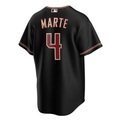 2022 Team Issued Ketel Marte Home White (Red) Jersey