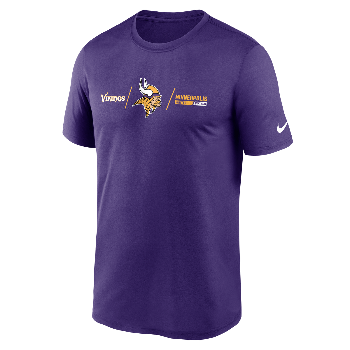 NFL Minnesota Vikings Nike Horizontal Lockup Legend Tee