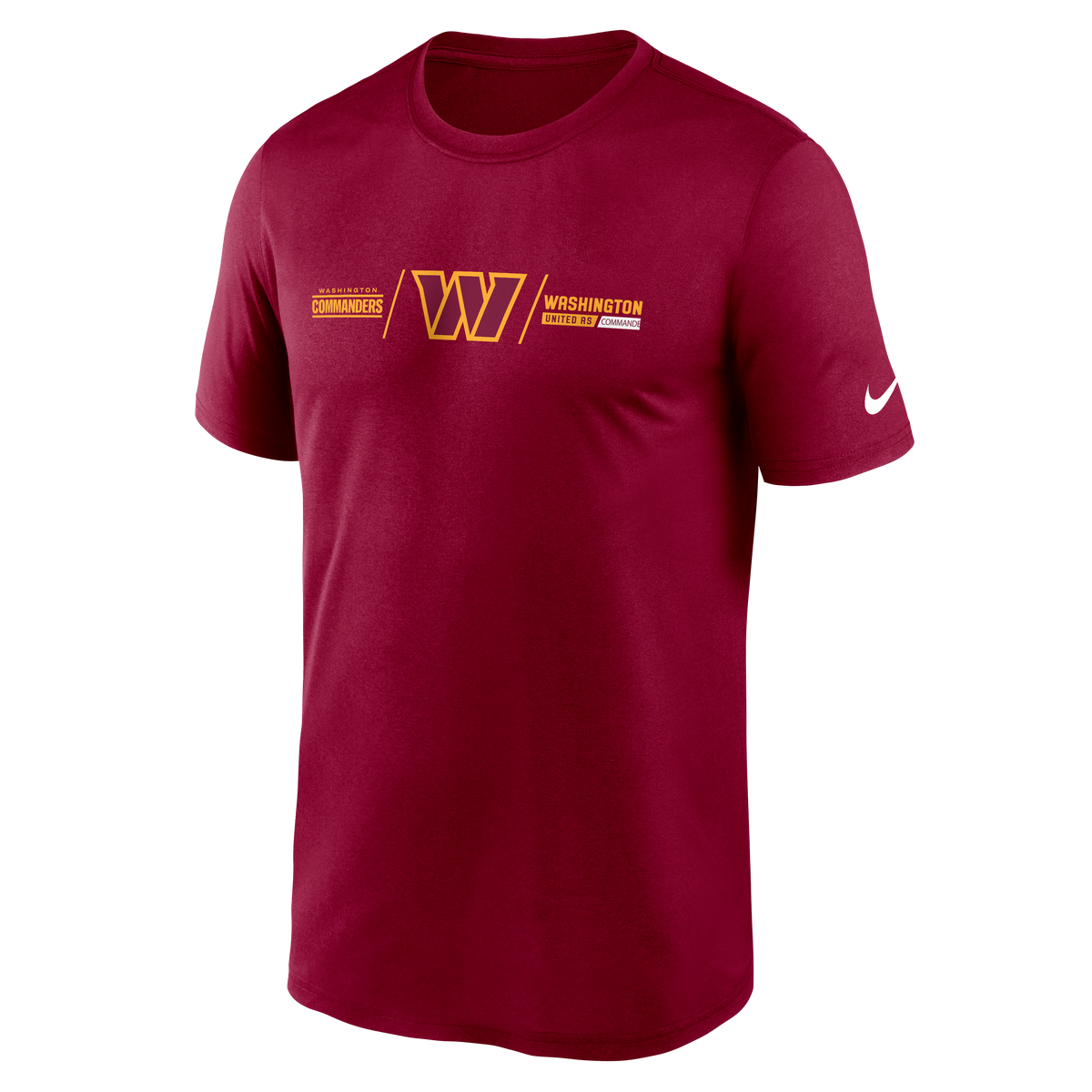 NFL Washington Commanders Nike Horizontal Lockup Legend Tee