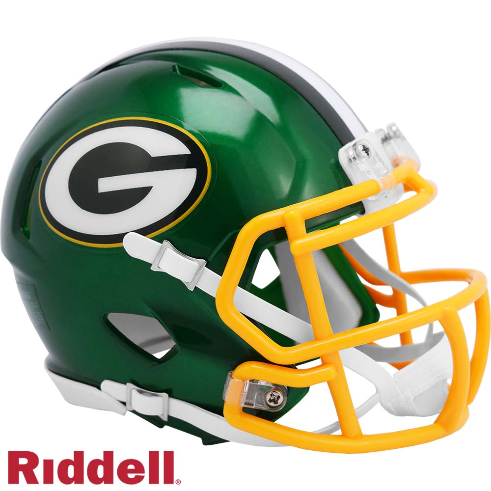 Check out this Riddell Flash alternate Steelers helmet