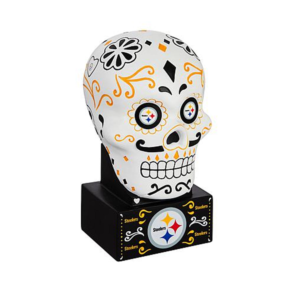 New Orleans Saints Sugar Skull Statue