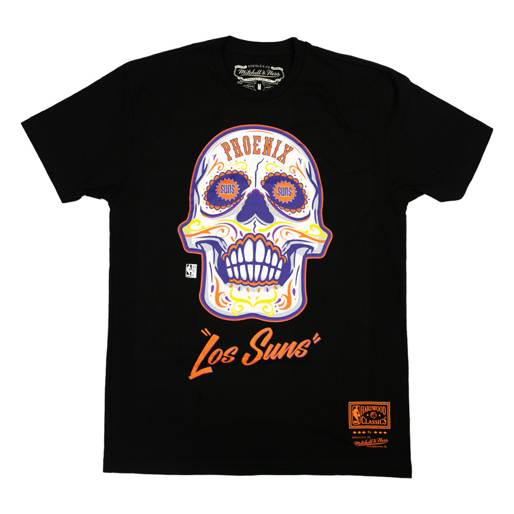 NBA Phoenix Suns Mitchell &amp; Ness Hardwood Classic Sugar Skull Tee