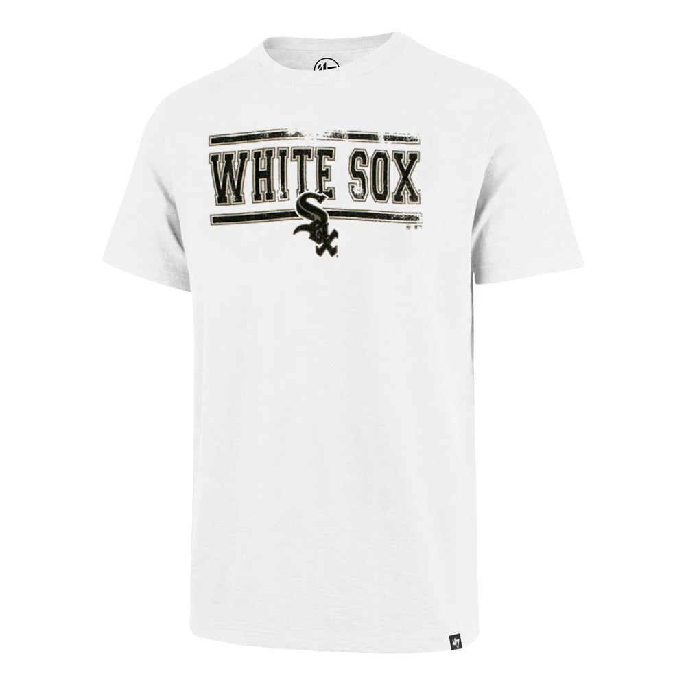 47 Chicago White Sox Cooperstown Carolina Grit Wordmark Scrum T Mens Medium