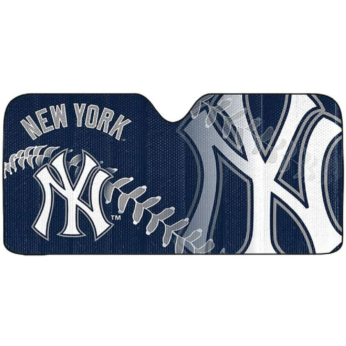 MLB New York Yankees Logo Auto Sun Shade