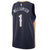 NBA New Orleans Pelicans Zion Williamson Nike Icon Swingman Jersey - Navy - Just Sports